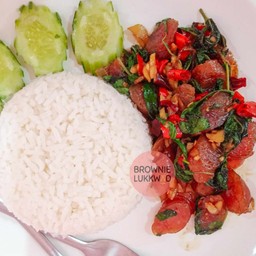 ข้าวกะเพราไก่เชียง