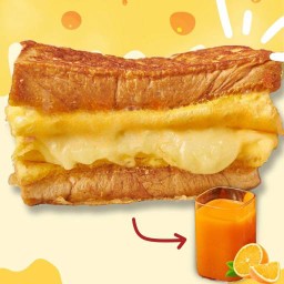Full Cheese + Orange Chups