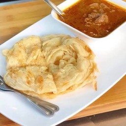 โรตีแกงมัสมั่น2แผ่น