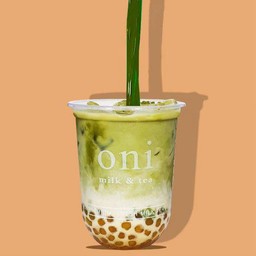 Matcha milk tea