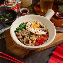 ข้าวหมูอบหม้อดิน