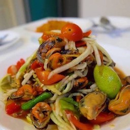 ตำหอยแมลงภู่