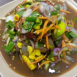 ยำกุ้งสด