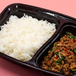 ข้าวกระเพราเนื้อ