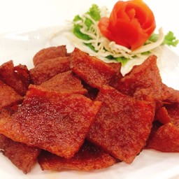 หมูแผ่นทอด