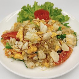 วุ้นเส้นผัดเนื้อปู