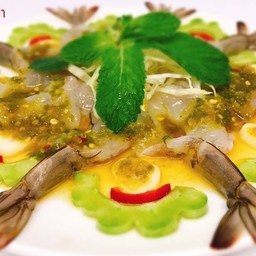 กุ้งแช่น้ำปลา