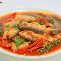 ปลาคังผัดฉ่า