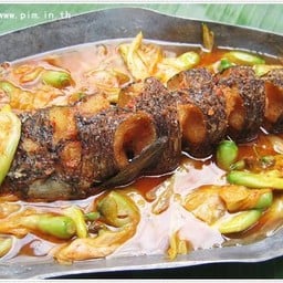 แกงส้มแป๊ะช่ะปลา(เป็นตัว)