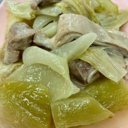ผัดเกี๊ยมฉ่ายกระเพาะหมู