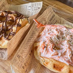 ปังวอฟเฟิล-ช็อค ฝอยทอง