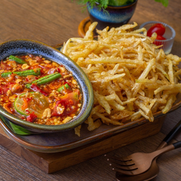 ส้มตำทอด