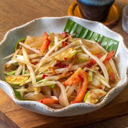 ตำปลาร้าเส้นหนึบ