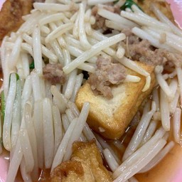 ถั่วงอกผัดเต้าหู้