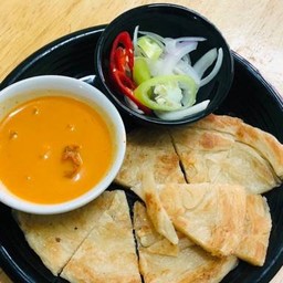 ชุด โรตี แกงเนื้อ