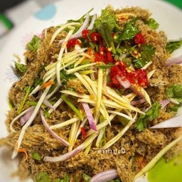 ยำปลาดุกฟู