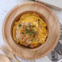 ข้าวไข่ข้นเบค่อน