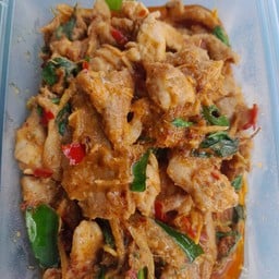 ผัดป่าหมูใส่กระชาย เป็นกับข้าว