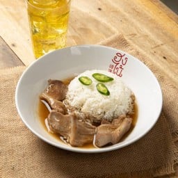 ข้าวหมูตุ๋นน้ำแดง