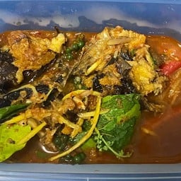 แกงป่าปลาดุกย่าง (กับข้าว)