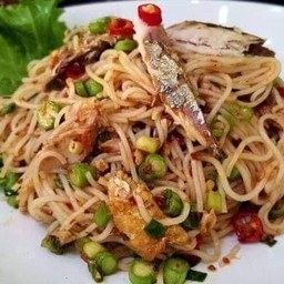 ยำขนมจีนปลาทูปลาร้า