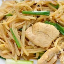 หมูผัดขิง