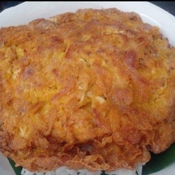 ข้าว ไข่เจียวแหนม