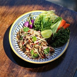 ลาบปลาดุกย่าง