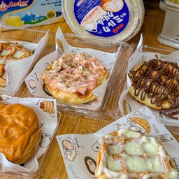 ปังวอฟเฟิล-นมสดโอริโอ้