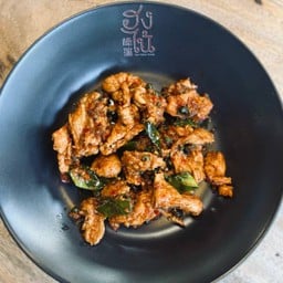 ผัดเผ็ดเนื้อโคขุน(เป็นกับข้าว)