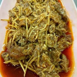 เป็ดผัดขิง (คอเป็ด)