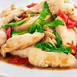 ผัดกะเพราไก่