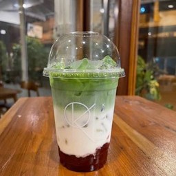ชาเขียนนมสดสตอเบอร์รี่ Korean Style