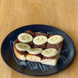 ขนมปังนูเทลล่ากล้วย