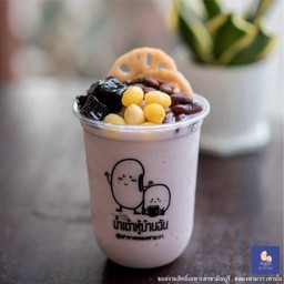 น้ำเต้าหู้เผือกปั่น-ทรงเครื่อง