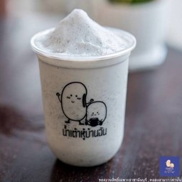 น้ำเต้าหู้งาดำปั่น-ธรรมดา