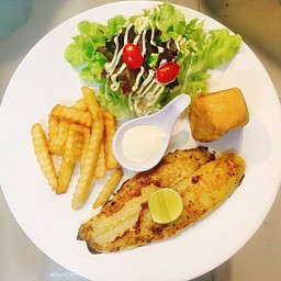 สเต็กปลาดอลลี่ย่าง