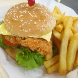 ชิ้กกี้ชีสเบอร์เกอร์