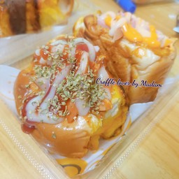 พิซซ่าไส้กรอกไก่ ไส้ทะลัก