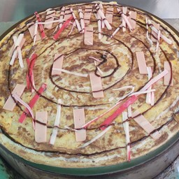 นูเทลล่า+ไข่+แฮม+ปูอัด