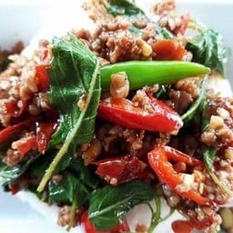 ข้าวกะเพราหมูสับ