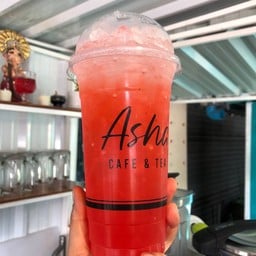 สตอเบอรี่โซดาเย็น