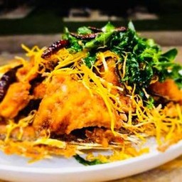 ปลานิลทอดสมุนไพร