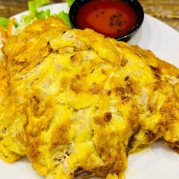 ข้าวราดไข่เจียวหมูสับ