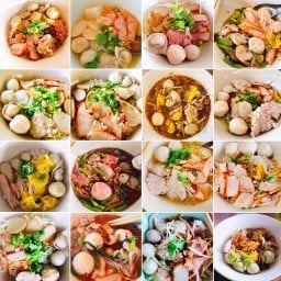 ก๋วยเตี๋ยวเตาถ่านปะการัง ถนนเลียบทางรถไฟ ผับปะการังเก่า