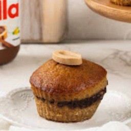 มัฟฟินกล้วยหอมนูเทลลา (วัตถุดิบเกรดพรีเมียม)