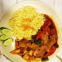 บะหมี่หมูอบ