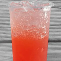 ลิ้นจี่สตอเบอร์รี่โซดา