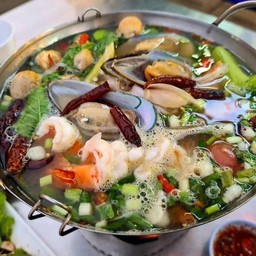 ต้มยำทะเลน้ำใส(ไม่ใส่หอยนิวซีแลนด์)