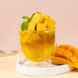 สมูธตี้มะม่วงเสาวรส (ไซส์ใหญ่ ขนาด 22 ออนซ์)